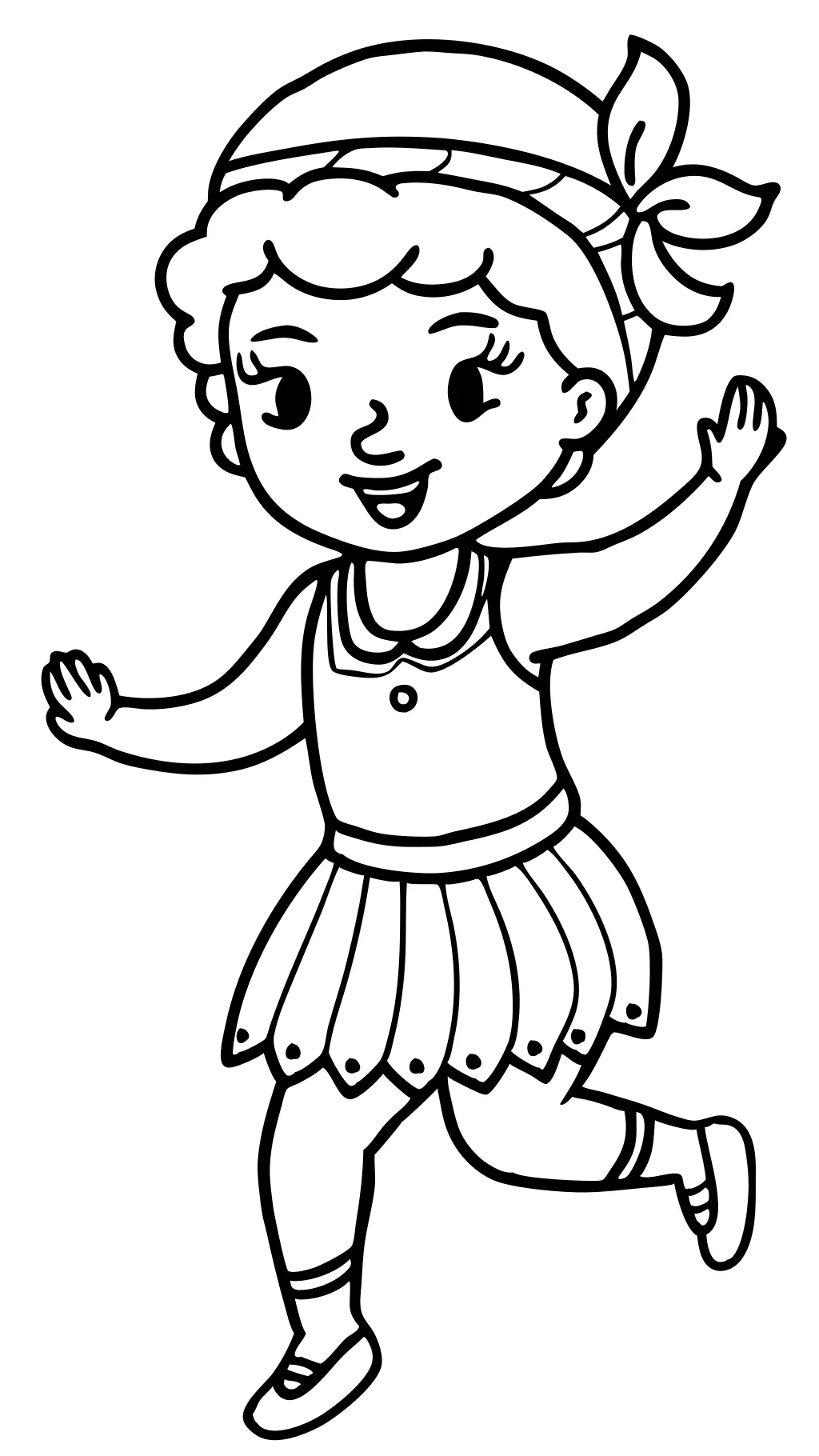 dancing coloring pages printable